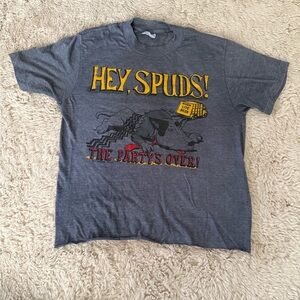 Vintage High Lite Beer graphic tee Hey Spuds!